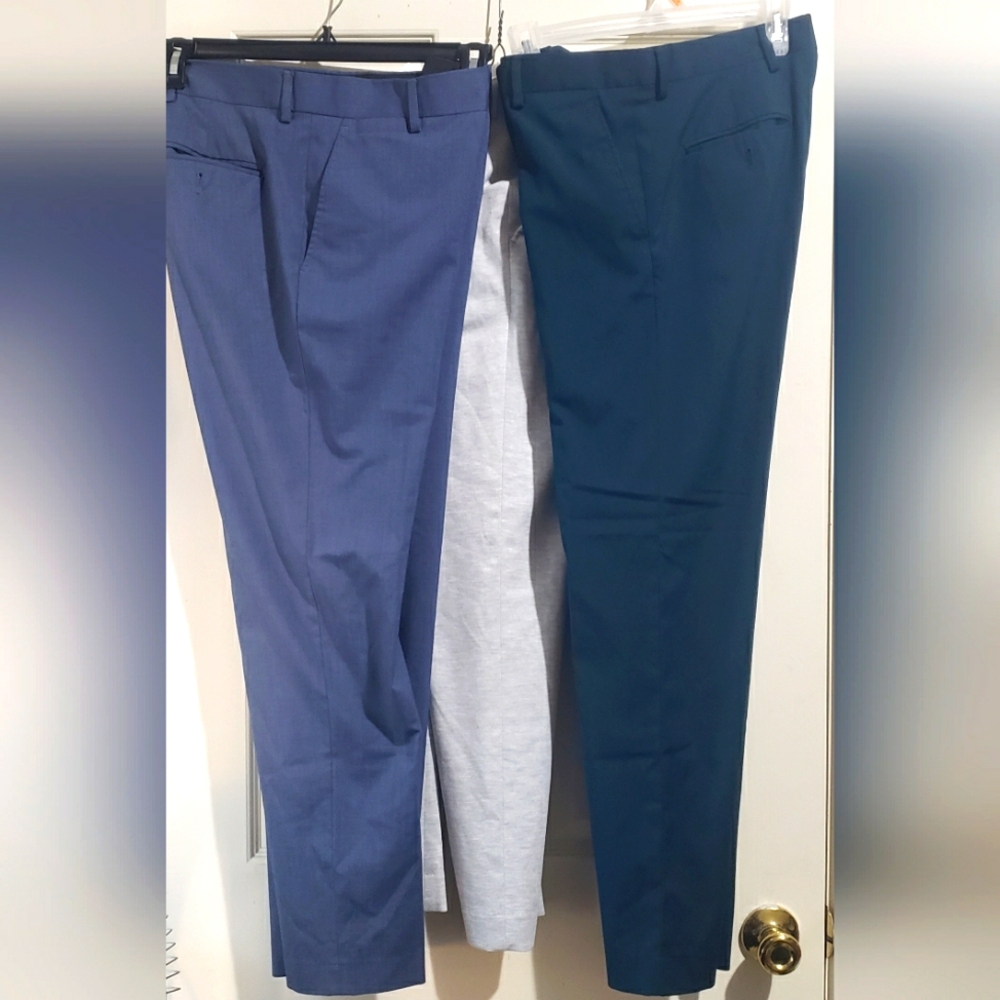 J. Ferrar Men's Dress Pants - Sizes 32x30 (3 Pairs Available)